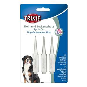 皮膚毛髮護理 Trixie 防蚤除牛蜱滴劑 天然花油3支裝 3 X 5ml (25375)