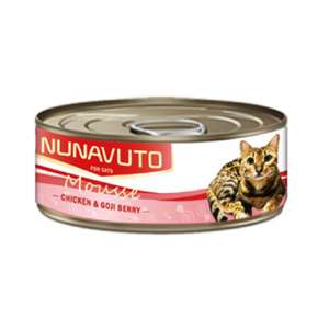 NUNAVUTO NUNAVUTO 貓罐頭 慕斯系列 雞肉+杞子 60gz (NU-35)