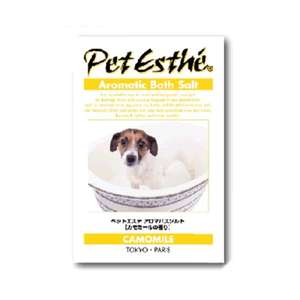 皮膚毛髮護理 Pet Esthe貝特愛思 美容浴鹽 (黃菊香) 15g (PES0734)