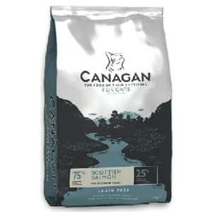 CANAGAN 貓糧 CANAGAN原之選 貓糧 無穀物全貓糧 蘇格蘭三文魚 1.5kg (淺藍) (ZS1)