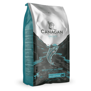 CANAGAN 貓糧 CANAGAN原之選 貓糧 無穀物全貓糧 蘇格蘭三文魚 4kg (淺藍) (ZS4)