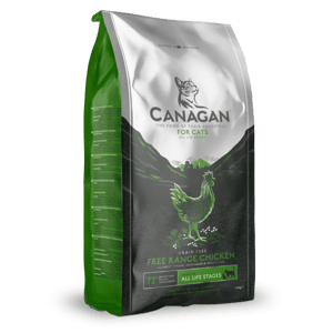 CANAGAN 貓糧 CANAGAN原之選 貓糧 無穀物全貓糧 走地雞 4kg (綠色) (Z4)