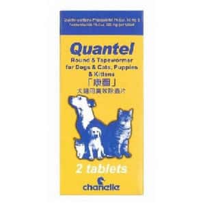 保健用品 Chanelle康圖 寵物用廣效除蟲片 CP03 2片 (貓犬用)