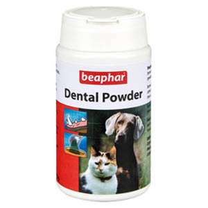BEAPHAR 貓犬用清潔美容用品推薦：Beaphar 天然褐藻多功能寵物護齒粉 75g (貓犬用)
