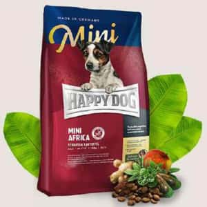 Happy Dog 狗糧 Happy Dog Supreme Mini 小型犬非洲鴕鳥肉無榖物配方 Mini Africa 1kg (60122)