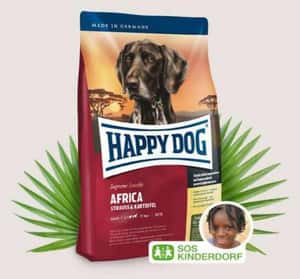 Happy Dog 狗糧 Happy Dog Supreme Sensible 成犬非洲鴕鳥肉無縠物配方 Africa 1kg