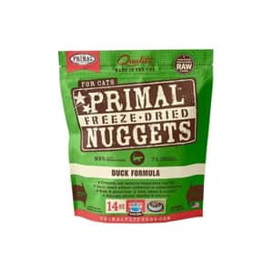 PRIMAL 貓糧 Primal 貓糧 脫水凍乾生肉主食糧 鴨肉 14oz (PC25)
