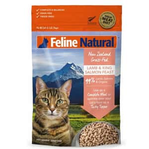 Feline Natural 貓糧 Feline Natural 貓糧 羊肉三文魚盛宴 320g (F9-LS320) (新舊包裝隨機發貨)