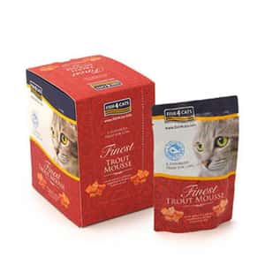 Fish4Cats 貓罐頭 貓濕糧推薦：Fish4Cats 鱒魚慕思 Trout Mousse 99g
