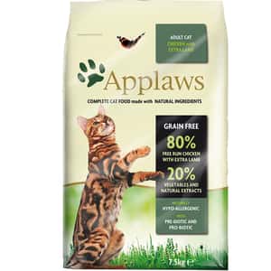 Applaws 貓糧 貓乾糧推薦：Applaws 貓糧 成貓專用 雞肉羊肉配方 2kg (4024)