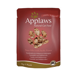 Applaws 貓罐頭 Applaws 貓濕糧 Cat Pouch 吞拿魚及太平洋蝦 Tuna with Pacific Prawn 70g (紅) (8008)