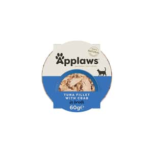 Applaws 貓罐頭 Applaws 貓濕糧 Cat Pot 肉湯系列 吞拿魚及蟹 Tuna Fillet with Crab 60g (7003)
