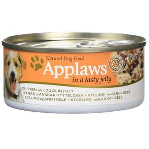 Applaws 狗罐頭 狗濕糧推薦：Applaws 狗罐頭 啫喱雞柳及鴨肉 Chicken With Duck 156g (3120)