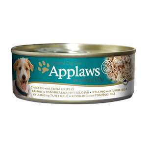 Applaws 狗罐頭 狗濕糧推薦：Applaws 狗罐頭 啫喱雞柳及吞拿魚 Chicken With Tuna 156g (3121)
