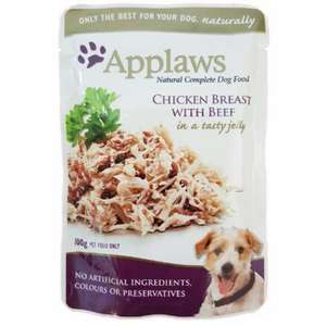 Applaws 狗罐頭 狗濕糧推薦：Applaws 狗餐包 啫喱雞肉及牛肉 Chicken with Beef 100g