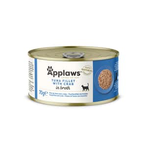 Applaws 貓罐頭 Applaws 貓罐頭 天然優質吞拿魚及蟹 Tuna with Crab 70g (深藍) (1026)