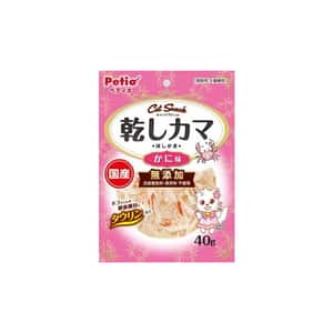 Petio 貓零食 日本Petio 白身魚魚絲 蟹味 40g