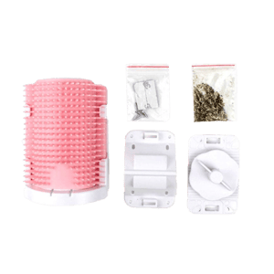 皮膚毛髮護理 貓咪清潔美容用品 貓貓舒爽不求人 按摩牆角梳毛器