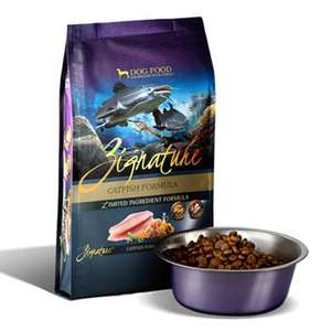 Zignature 狗糧推薦：Zignature 全犬種無穀物 鯰魚配方 12.5lb (ZI-CA2)