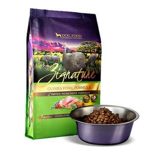 Zignature 狗糧推薦：Zignature 全犬種無穀物 珍珠雞配方 12.5lb (ZI-GF2)