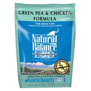 Snoopet 貓糧 Natural Balance雪山 貓糧 低敏無穀青豌豆雞肉成貓配方 L.I.D Green Pea & Chicken 5lb (淺藍) (NBGC-1C)