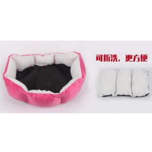 經典羊羔絨寵物睡窩 (顏色隨機) (貓犬用) (圖片3)