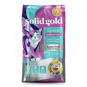 Solidgold 貓糧 solidgold素力高 室內無穀物(三文魚)乾貓糧 Let's Stay in Indoor (Salmon) 6lb