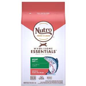 Nutro 貓糧 貓乾糧推薦：Nutro 成貓糧 三文魚及糙米 3lb (10182869)