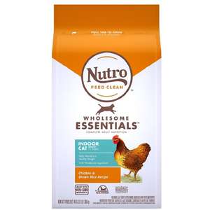 Nutro 貓糧 貓乾糧推薦：Nutro 室內貓糧 雞肉及糙米 3lb (10182871)