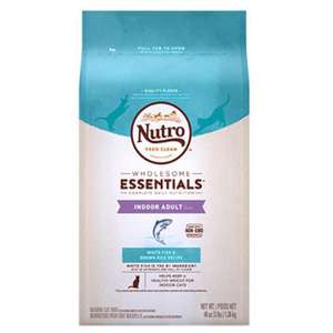 Nutro 貓糧 貓乾糧推薦：Nutro 室肉貓糧 白魚及糙米 3lb (10182875)
