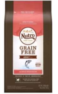 Nutro 貓糧 貓乾糧推薦：Nutro 無穀物成貓糧 低敏配方 三文魚及馬鈴著 3lb