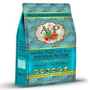 AVP 愛威堡 貓糧 AVP愛威堡 貓糧 無穀物全貓糧 深海六種魚配方 15lb (JEOAVP070165915)