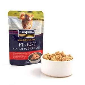 Fish4Dogs 狗罐頭 狗濕糧推薦：Fish4Dogs 三文魚慕思 SALMON MOUSSE 100g