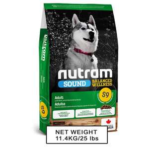 nutram紐頓 狗糧推薦：nutram紐頓 成犬鮮羊肉配方 Lamb For Adult S9 11.4kg (NT-S9-11K)