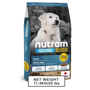 nutram紐頓 狗糧推薦：nutram紐頓 老犬配方 For Senior Dogs S10 2kg (NT-S10-2K)
