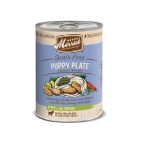 Merrick 狗罐頭 Merrick 無穀物狗罐頭 雞鴨火雞豌豆配方 Puppy Plate 12.7oz