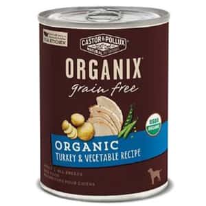 狗罐頭 CASTOR & POLLUX ORGANIX 狗罐頭 有機無穀物 火雞及蔬菜 ORGANIC TURKEY & VEGETABLE RECIPE 12.7oz (36003)