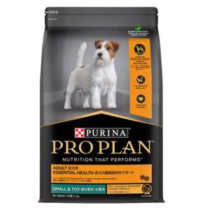 PURINA PROPLAN 冠能 狗糧推薦：PURINA PROPLAN 冠能 狗糧 小型及迷你成犬配方 雞肉 2.5kg (12519102) (新包裝)