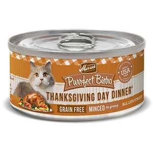 Merrick 貓罐頭 貓濕糧推薦：Merrick 無穀物感恩節大餐火雞鴨肉貓罐頭 Thanksgiving Day Dinner 3oz