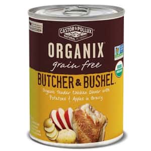 狗罐頭 CASTOR & POLLUX ORGANIX 狗罐頭 有機無穀物 雞肉馬鈴薯及蘋果 12.7oz (36016)