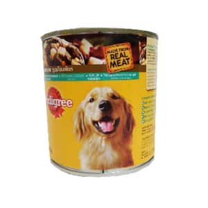 Pedigree 寶路 狗罐頭 Pedigree寶路 狗罐頭 雞肉蔬菜加肝 700g (10180469)