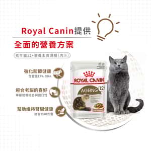 Royal Canin 法國皇家 貓濕糧 老年貓12+營養主食濕糧 (肉汁) 85g (圖片5)