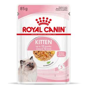 Royal Canin 法國皇家 貓罐頭 Royal Canin 法國皇家 Kitten 貓濕糧 幼貓營養主食濕糧 (啫喱) 85g