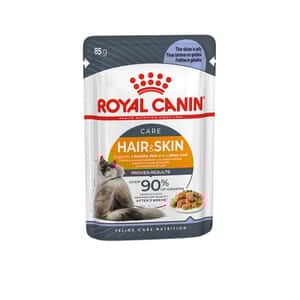 Royal Canin 法國皇家 貓罐頭 Royal Canin 法國皇家 貓濕糧 成貓亮毛及皮膚加護主食濕糧 (啫喱) 85g 啫喱配方 85g (3105400)