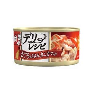 Mio 三才 貓罐頭 日本Mio三才 貓罐頭滋味系列 吞拿魚雞肉及蟹 80g
