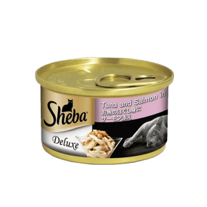 Sheba 貓罐頭 Sheba 日系貓罐頭 湯汁吞拿魚加三文魚 85g 肉色(10290930)