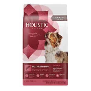 Holistic Select 活力滋 狗糧 Holistic Select活力滋 成犬 無穀物四種魚配方 Adult & Puppy Salmon Anchovy & Sardine 4lb (31100)