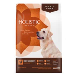 Holistic Select 活力滋 狗糧 Holistic Select活力滋 成犬 無穀物體重控制配方 Weight Management Chicken 24lb (31130)