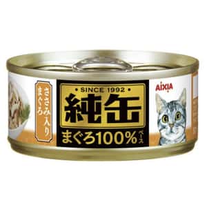 AIXIA 愛喜雅 貓罐頭 AIXIA 愛喜雅 貓罐頭 純缶系列 吞拿魚+雞肉 65g (JMY-23)