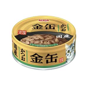 AIXIA 愛喜雅 貓罐頭 AIXIA 愛喜雅 貓罐頭 金缶系列 鰹魚 70g (GN-2) 新舊包裝隨機出貨